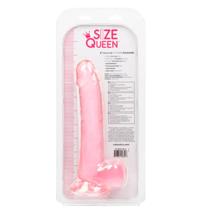 Calexotics Size Queen® 8"/20.25 cm - Pink - Image 11