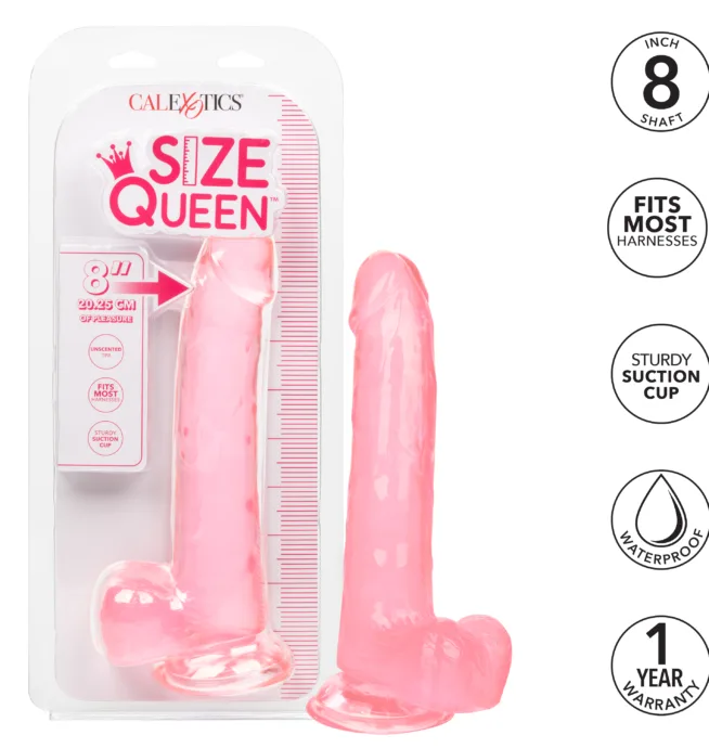 Calexotics Size Queen® 8"/20.25 cm - Pink - Image 9