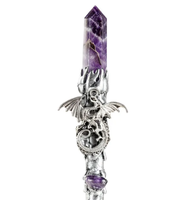 Dragon Wand With Amethyst - Image 3