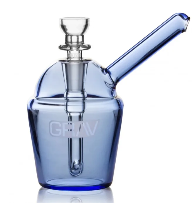 GRAV® Slush Cup Pocket Bubbler - Light Cobalt