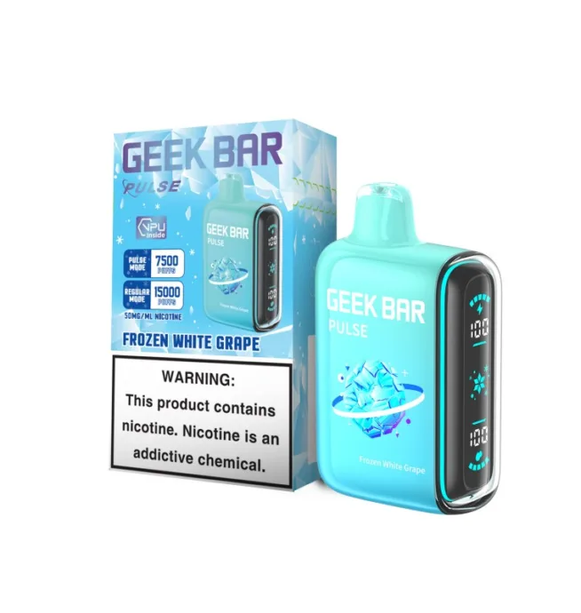 Geek Bar Pulse Disposable – Frozen White Grape