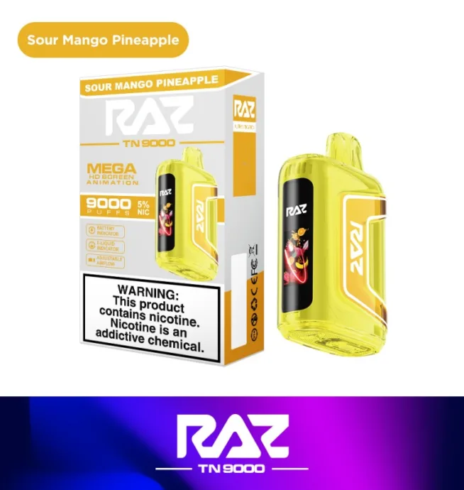 RAZ TN9000 Disposable - Sour Mango Pineapple