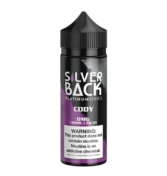 SilverBack 120ML – Cody – 3MG