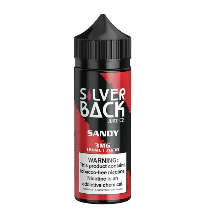 SilverBack 120ML – Sandy – 6MG