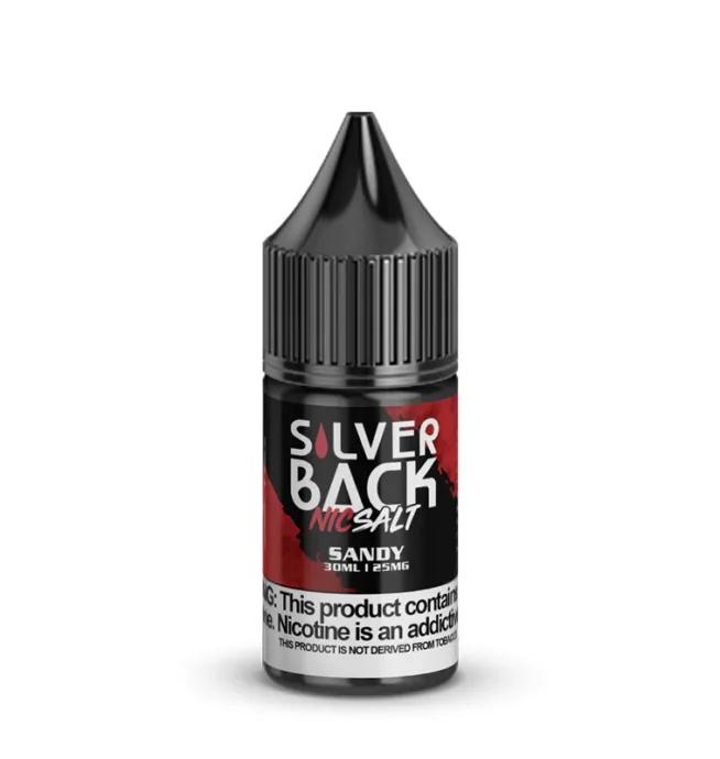 SilverBack SALT 30ML – Sandy – 25MG