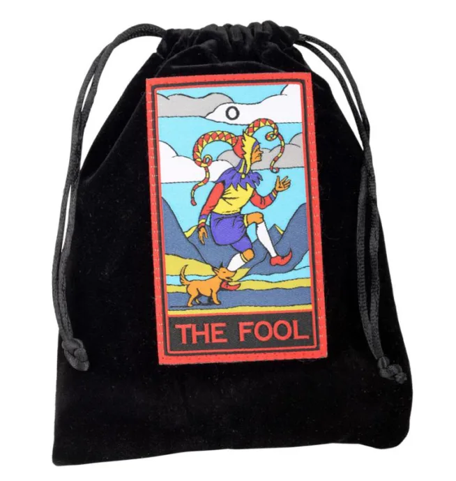 The Fool Velvet Tarot Bag