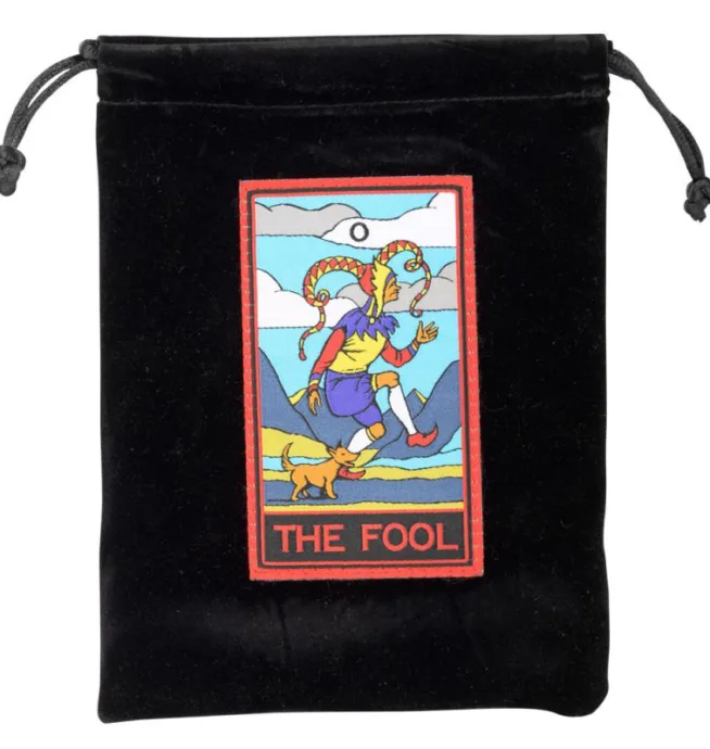 The Fool Velvet Tarot Bag - Image 2