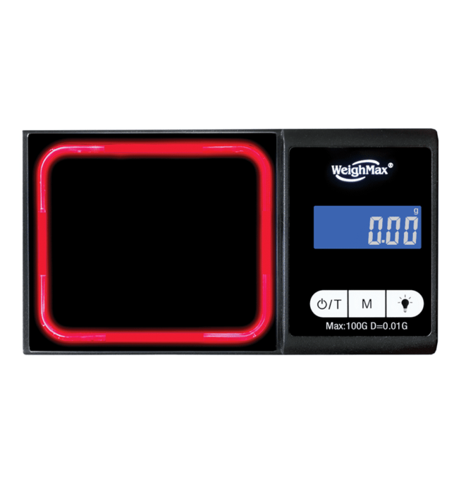 WeighMax Luminx LED Scale (100g x 0.01g) - Red