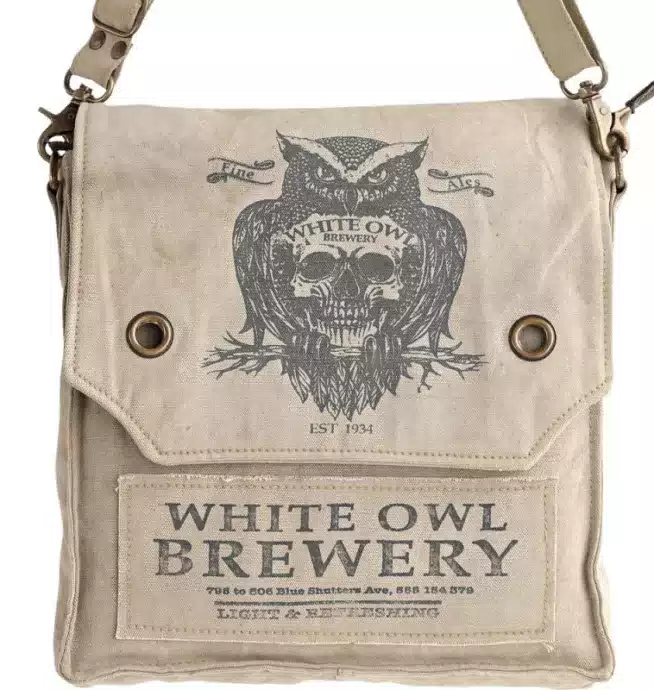 White Owl Brewery Shoulder/Crossbody Bag