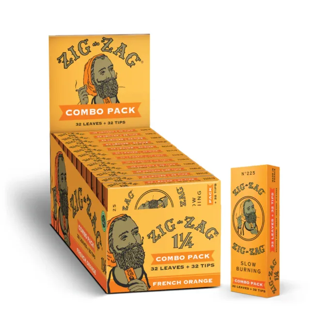 Zig-Zag Combo Pack - 1 1/4 Orange