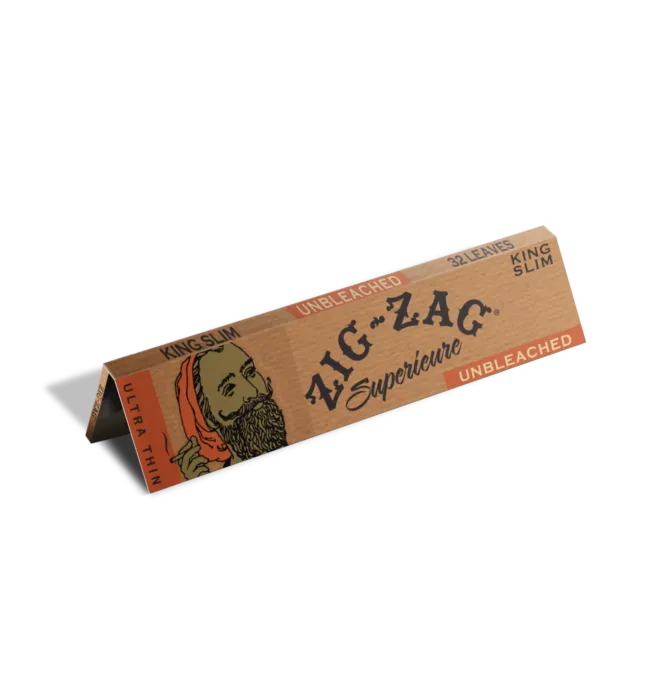 Zig-Zag Unbleached King Slim Papers