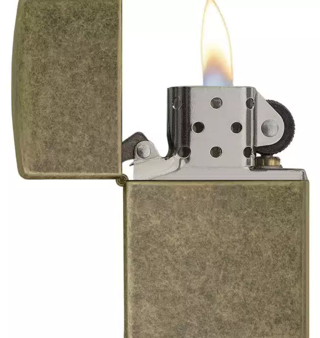 Zippo Classic Antique Brass - Image 2