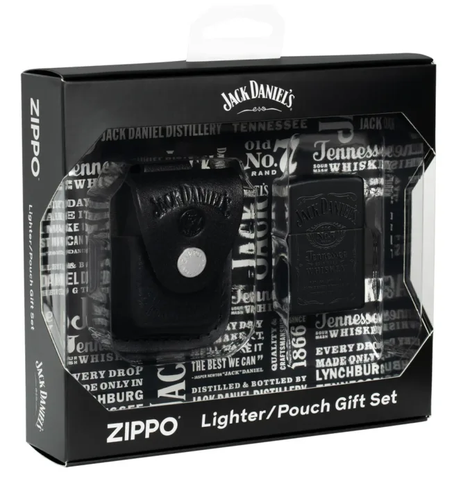 Zippo Jack Daniel's® WPL and Pouch Gift Set