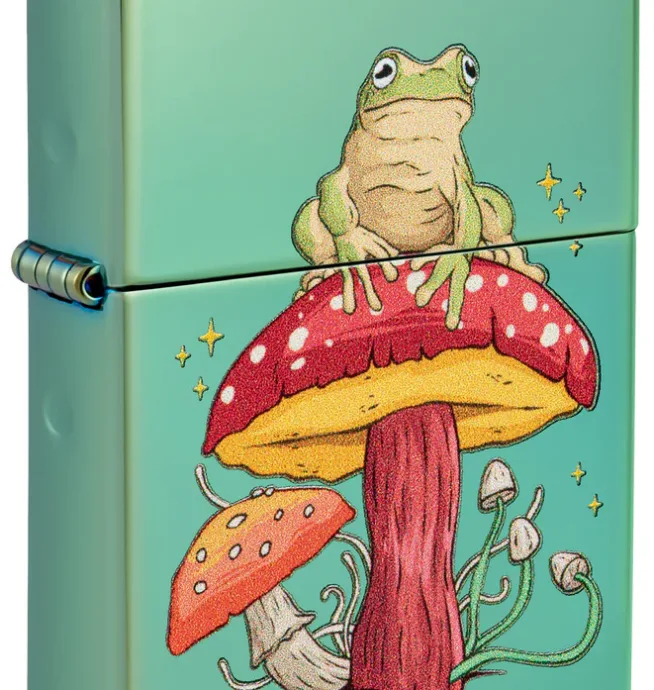 Zippo Mystical Frog Design