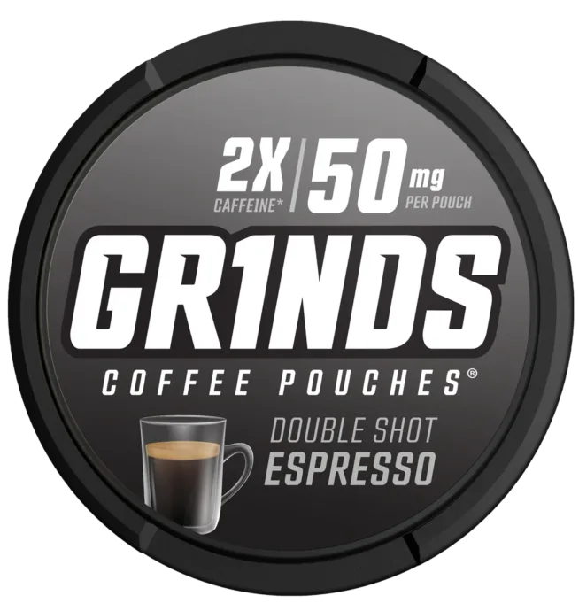 GRINDS Coffee Pouches – Double Shot Espresso