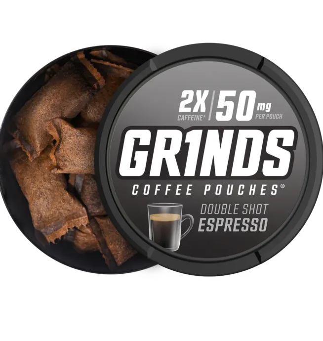 GRINDS Coffee Pouches – Double Shot Espresso - Image 2