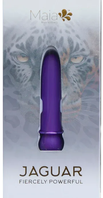 Maia - JAGUAR BLUE 10-Function Silicone Coated Super-Charged Bullet - Image 4