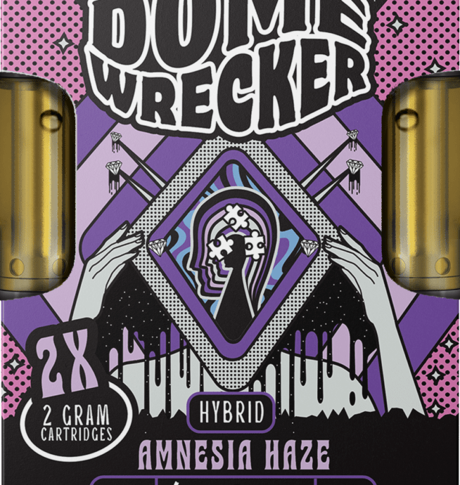 Hixotic Domewrecker Amnesia Haze 2 x 2g Carts (Hybrid)