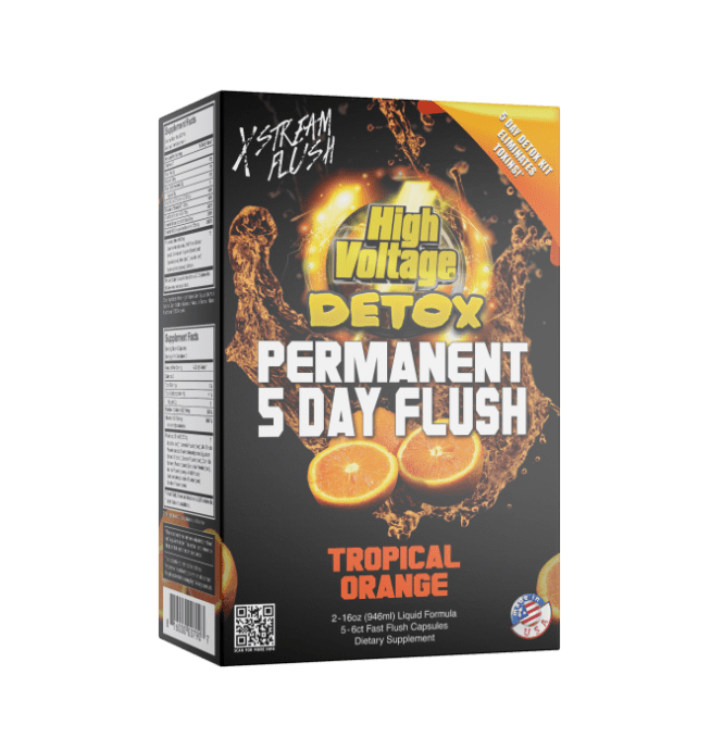 High Voltage Detox Permanent 5 Day Flush - Tropical Orange