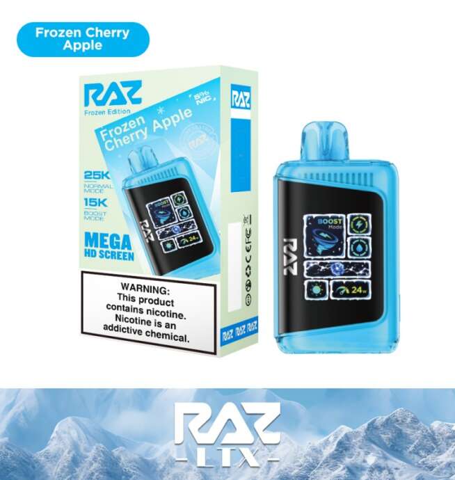 RAZ LTX 25K Disposable 5% – Frozen Edition - Frozen Cherry Apple