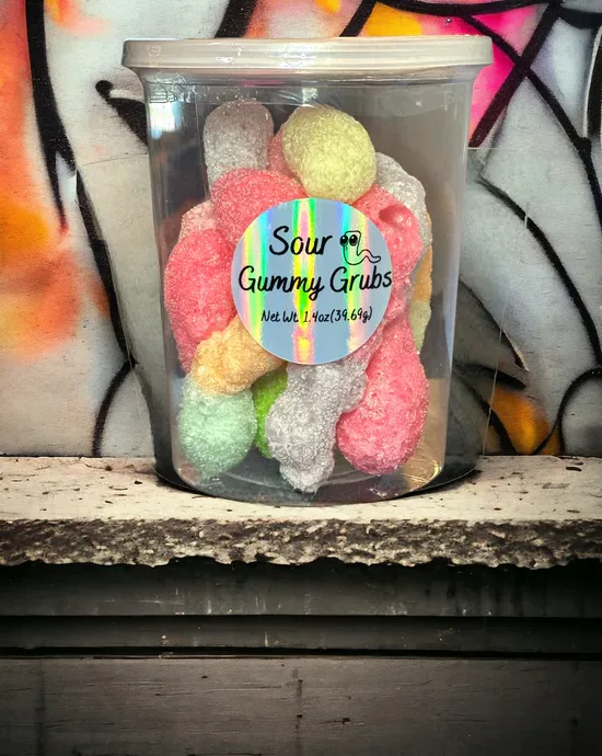 EZ Bites Freeze Dried Treats - Sour Gummy Grubs