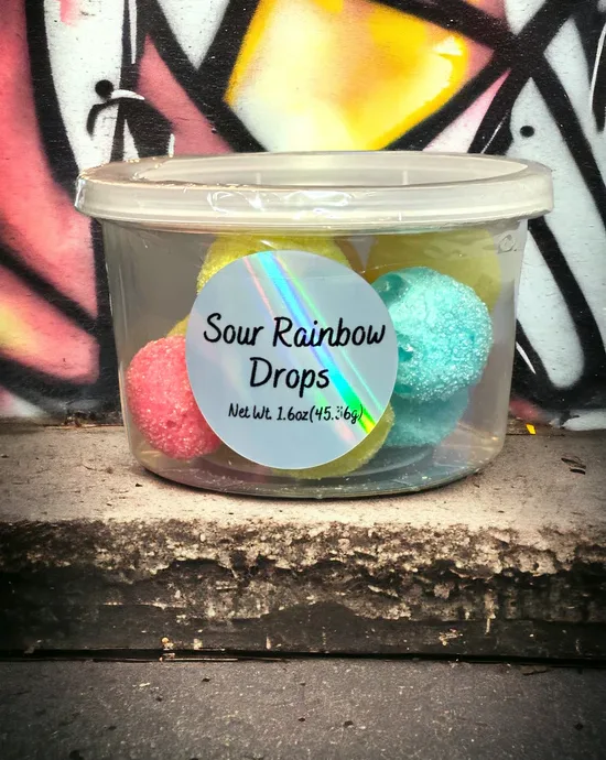 EZ Bites Freeze Dried Treats - Sour Rainbow Drops