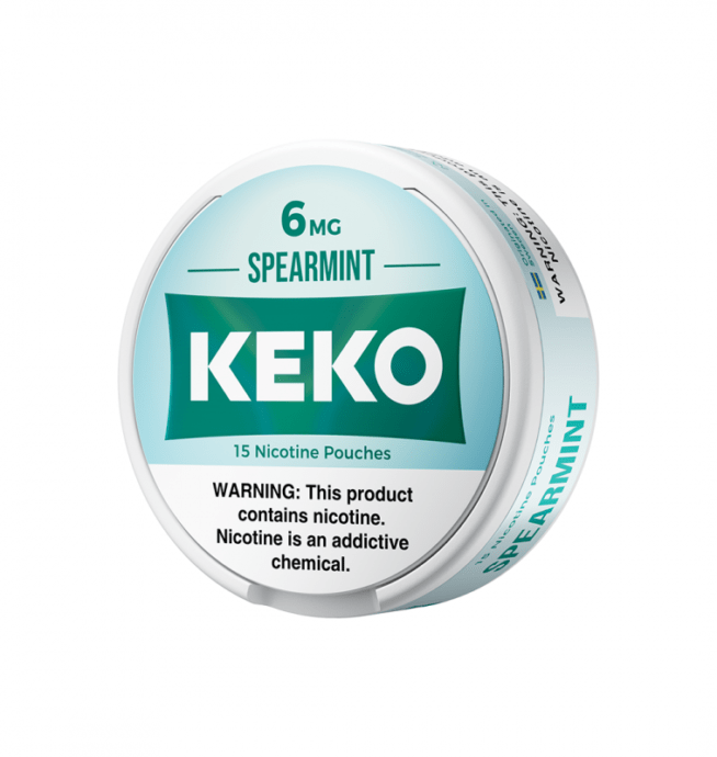 KEKO Pouches - Spearmint 3mg