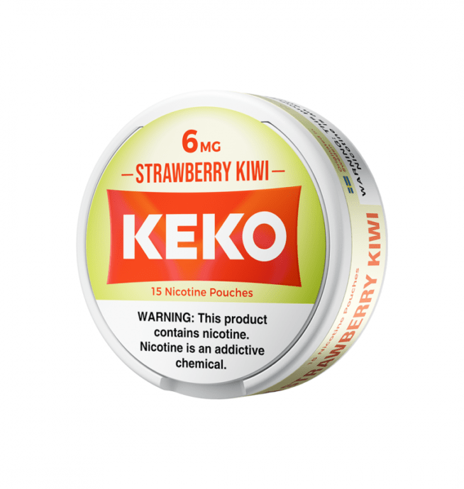 KEKO Pouches - Strawberry Kiwi 3mg