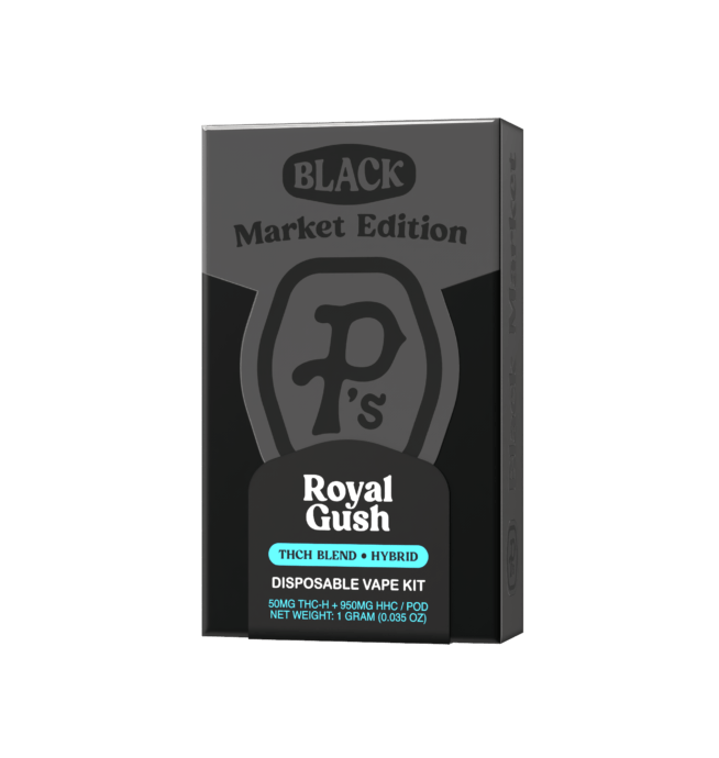 Pushin' P's Black Market Disposable 1g - Royal Gush (Hybrid)