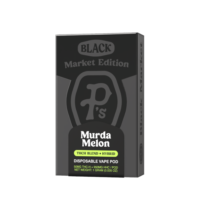 Pushin' P's Disposable Vape Pod 1g - Murda Melon (Hybrid)