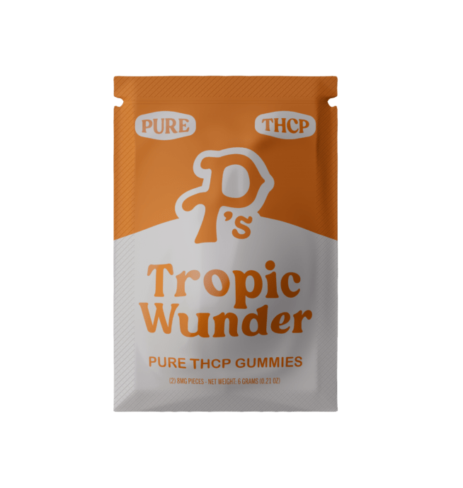 Pushin’ P’s THCP Gummies 2ct Sachets – Tropic Wunder