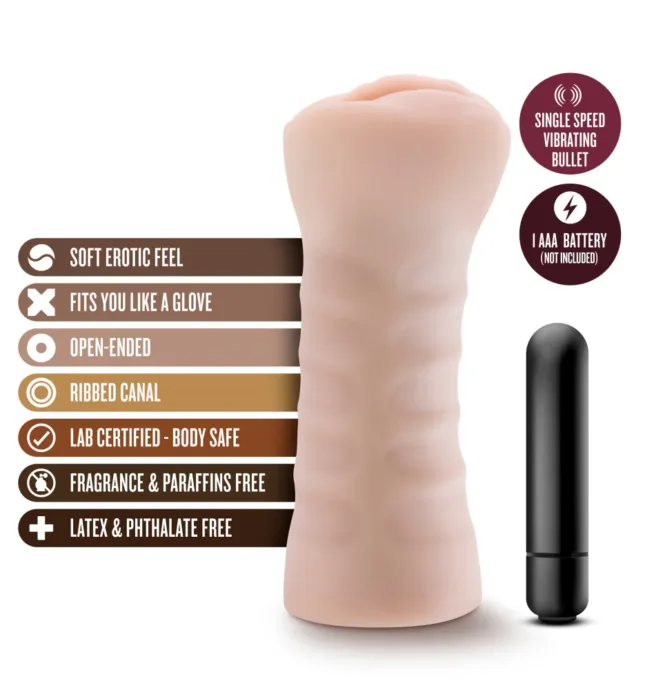 Blush M For Men Vibrating Masturbator / Stroker - Ashley - Image 2