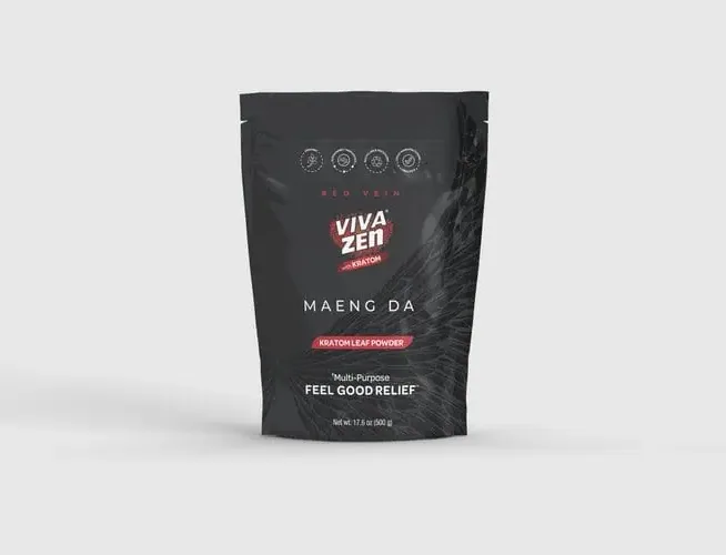 Vivazen Maeng Da Kratom Powder 250g - Red Vein