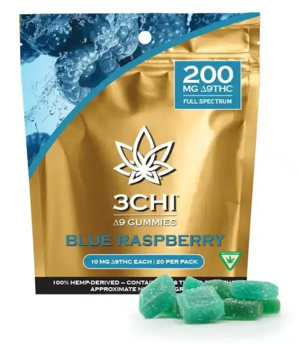 3CHI - Delta 9 THC Gummies 20ct