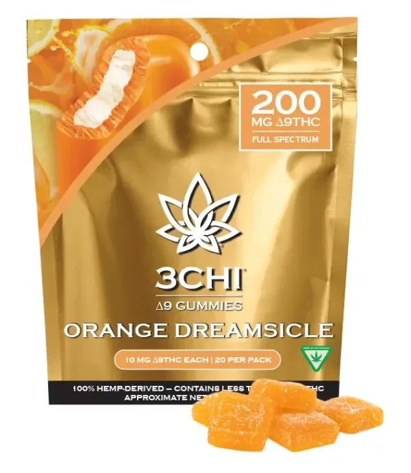 3CHI - Delta 9 THC Gummies 20ct - Image 3