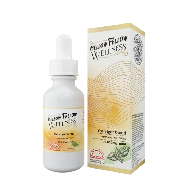 Mellow Fellow Wellness - Tinctures - 10k mg - Vigor Blend - Mint