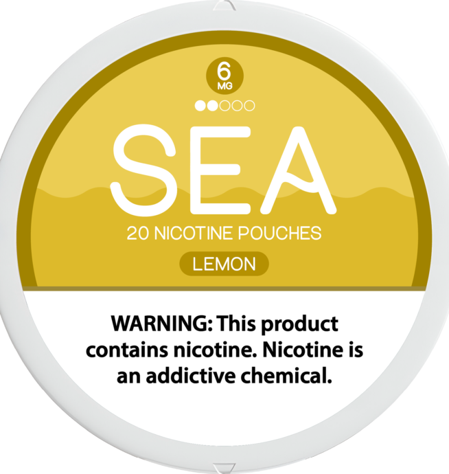 SEA Nicotine Pouches - Lemon 6mg