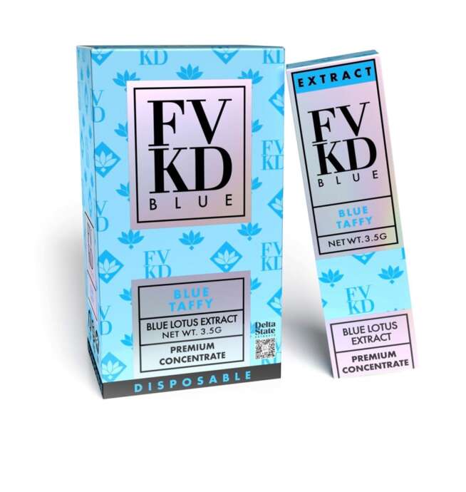 FVKD Blue Lotus Disposable 3.5g - Blue Taffy