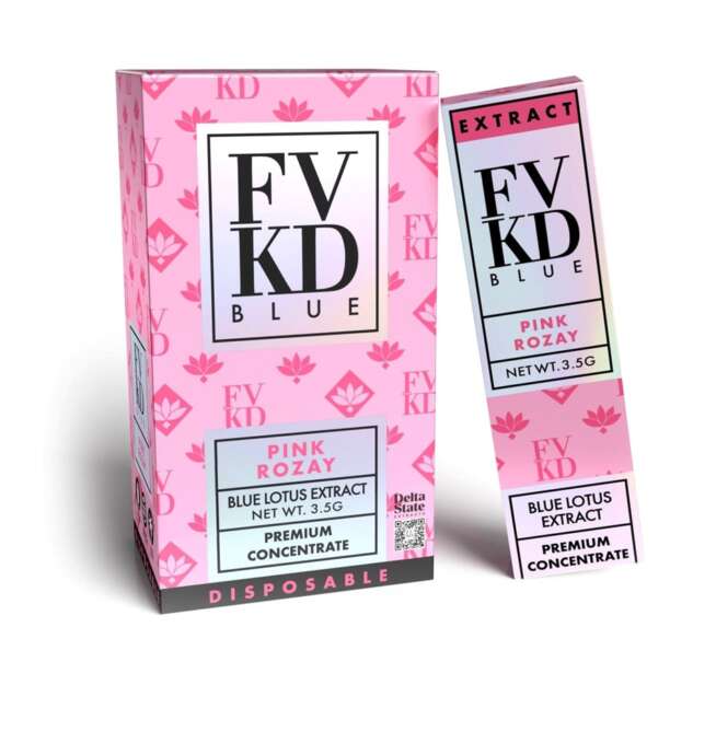 FVKD Blue Lotus Disposable 3.5g – Pink Rozay