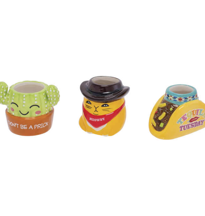 Ceramic Shot Glasses - Image 2