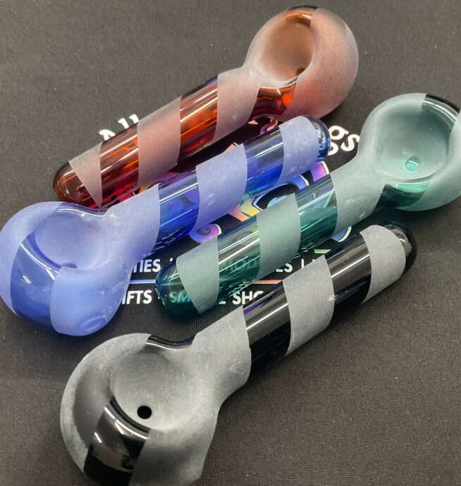 Candy Cane Hand Pipes