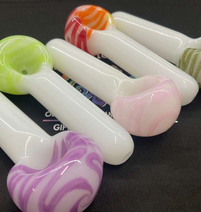 White Light Hand Pipes