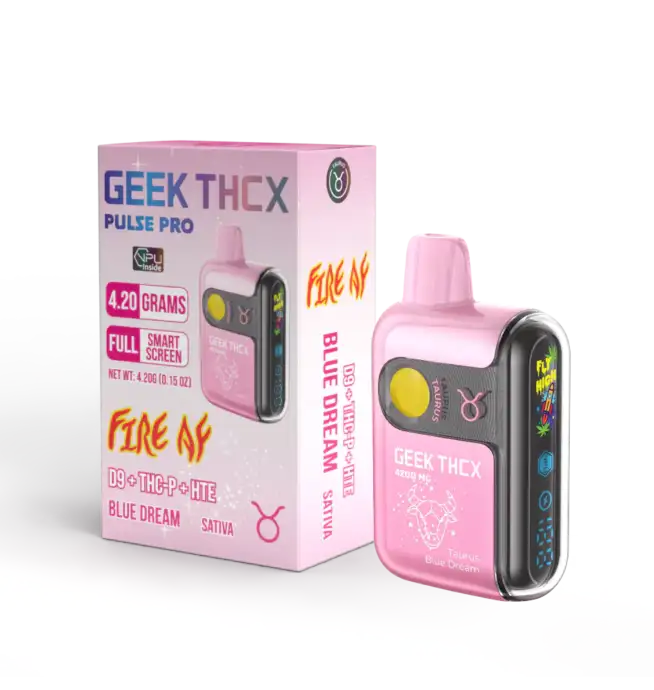 Geek THCX Pulse Pro - Fire AF Blend - 4200mg | Blue Dream - Taurus