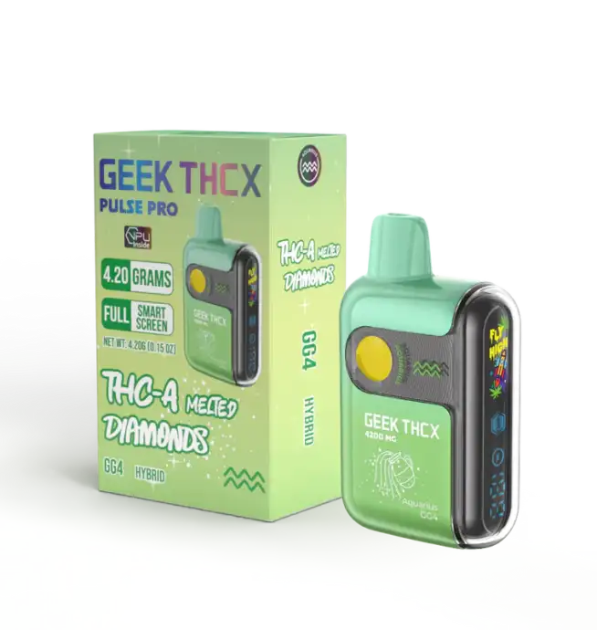 Geek THCX Pulse Pro - THC-A - 4200mg | GG4 - Aquarius