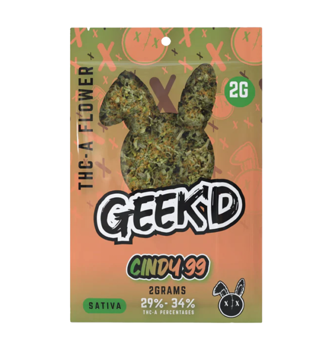 Geek'd THCA 2g Flower