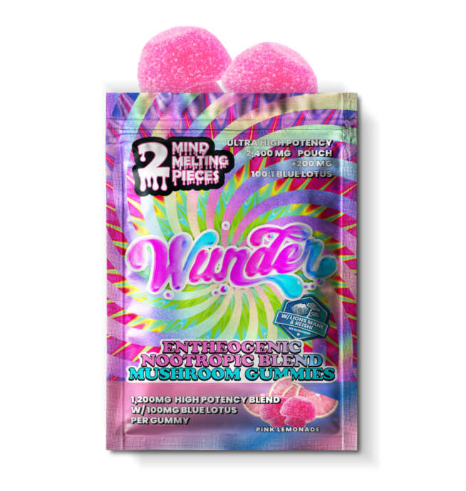 Wunder - High Potency Entheogenic + Blue Lotus - Pink Lemonade