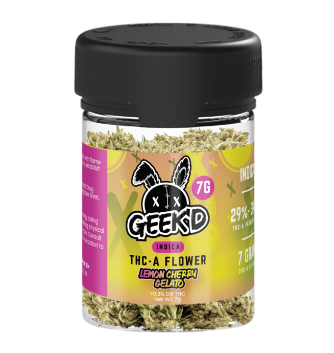 Geek'd THCA Flower 7g