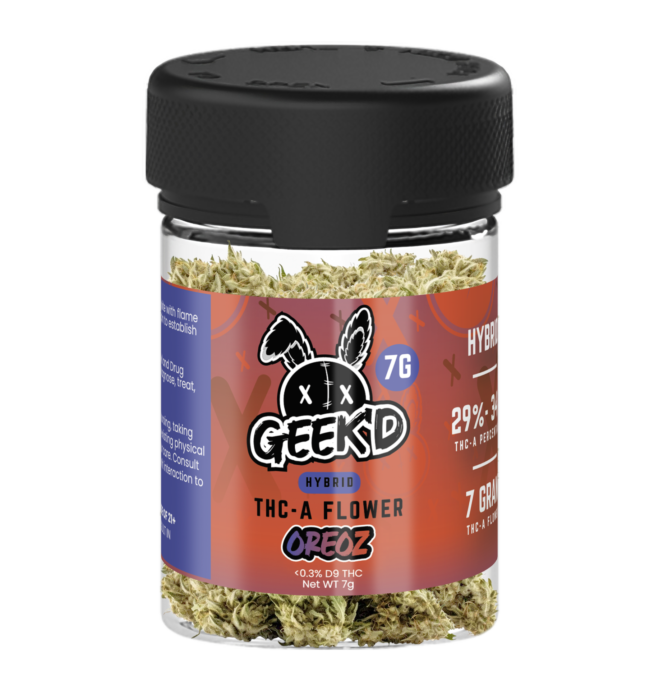 Geek'd THCA Flower 7g - Image 2