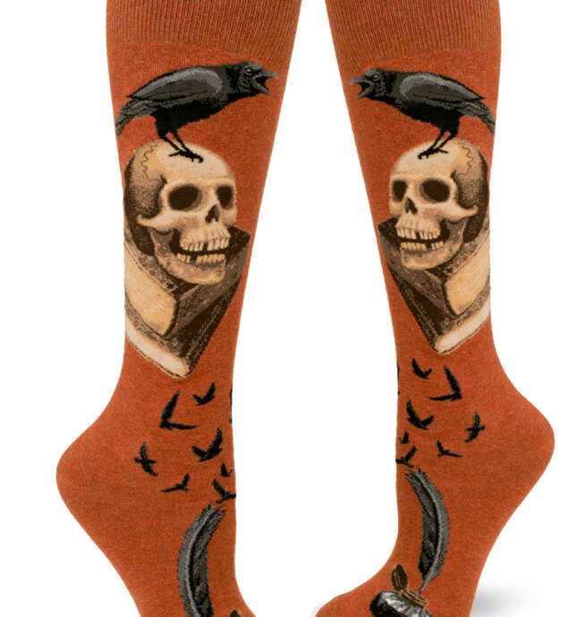 ModSocks - Nevermore Knee-High Socks – Heather Sienna