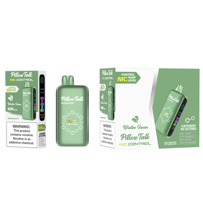 Pillow Talk NC40K Disposable - Winter Green